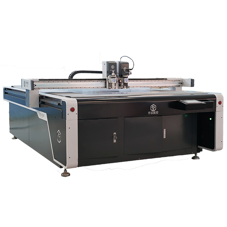 Acoustic PET Panels Soundproofing Felt Flat CNC Knife Cutting Machine